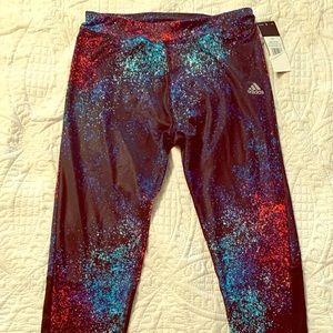 Girls size XL adidas galaxy leggings